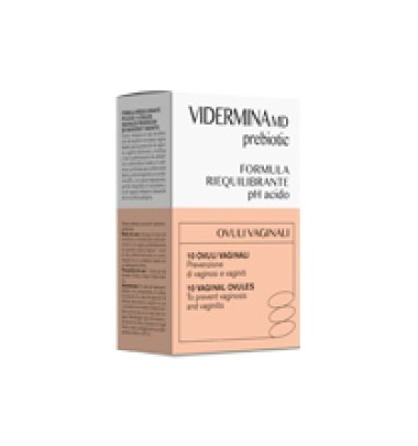 VIDERMINA PREBIOTIC OVULI VAGINALI 10 PEZZI