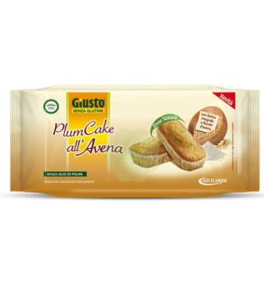 GIUSTO PLUMCAKE AVENA 180G S/G