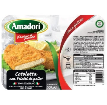 Amadori Cotoletta Poll Sur300g