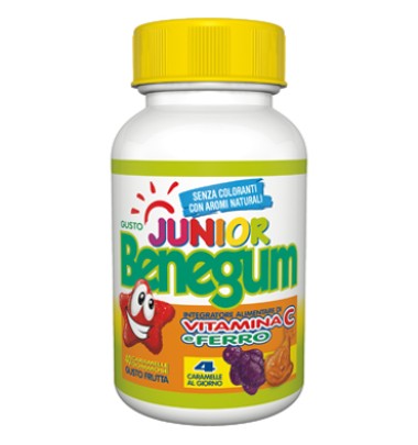 BENEGUM JUN VIT C/FERRO 40CARAM