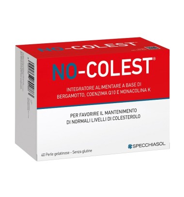 No Colest Formula Potenziata integratore colesterolo 40 perle