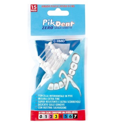 PIKDENT ZERO SPAZI STRETTI 15P