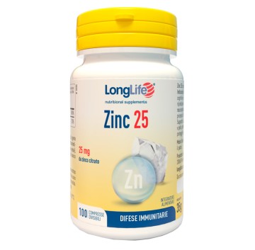 ZINC 100CPR LONG LIFE