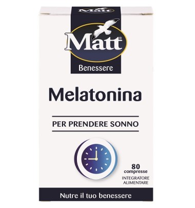 MATT BEN MELATONINA 80CPR