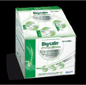 Bioscalin Physiogenina Sistema Azione Integrata anticaduta Compresse 25 gr fiale 35 ml  shampoo 200 ml