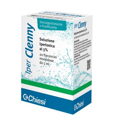 Clenny A Soluzione Ipertonica al 3% - 20 Flaconcini da 5 ml-ULTIMI ARRIVI-PRODOTTO ITALIANO-OFFERTISSIMA-ULTIMI PEZZI-