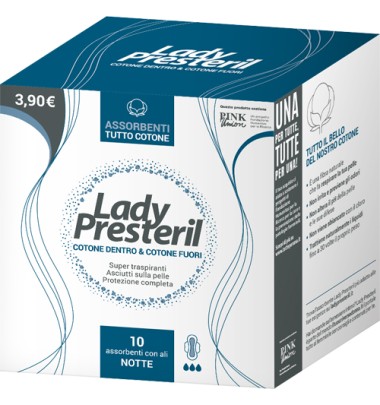 Lady Presteril Cotton Power Pocket Proteggi Slip 24 Pezzi -OFFERTISSIMA-ULTIMI PEZZI-ULTIMI ARRIVI-PRODOTTO ITALIANO-