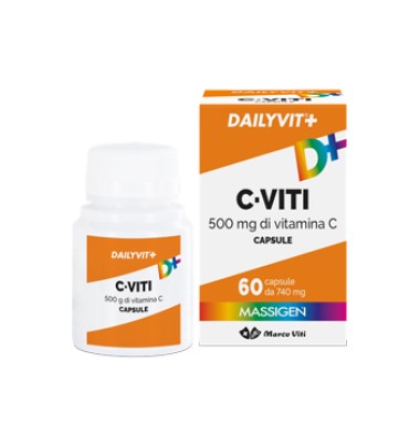 Massigen Dailyvit+ Vitamina C Integratore da 60 Compresse -OFFERTISSIMA-ULTIMI PEZZI-ULTIMI ARRIVI-PRODOTTO ITALIANO-