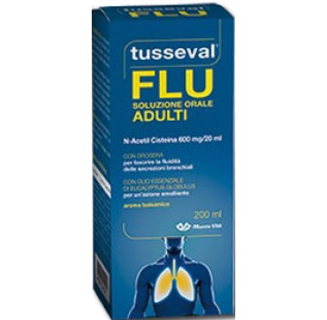 TUSSEVAL FLU SOL ORALE 200ML