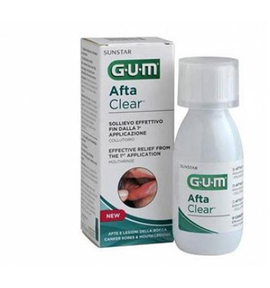 GUM AFTACLEAR RINSE 120ML