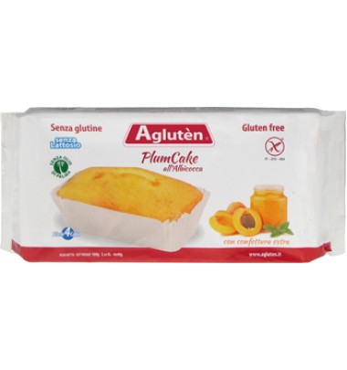 AGLUTEN PLUM CAKE ALBICOCC160G