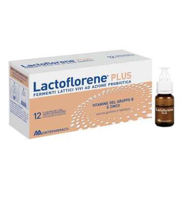 Lactoflorene plus Integratore Alimentare 12 Flaconcini da 10 ml - ULTIMI ARRIVI SCADENZA LUNGA - 