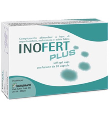 Inofert Plus 20cps Softgel -OFFERTISSIMA-ULTIMI PEZZI-ULTIMI ARRIVI-PRODOTTO ITALIANO-