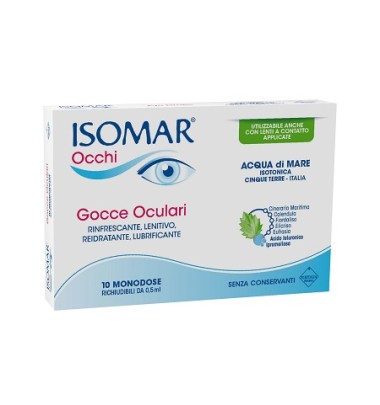 Isomar Occhi Acido Ialuronico 0,2% 10 Flaconcini Monodose -OFFERTISSIMA-ULTIMI PEZZI-ULTIMI ARRIVI-PRODOTTO ITALIANO-