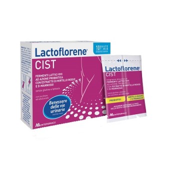 LACTOFLORENE CIST 10BUST + DETERGENTE OMAGGIO-OFFERTISSIMA-ULTIMI PEZZI-ULTIMI ARRIVI-PRODOTTO ITALIANO-