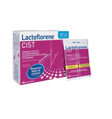 LACTOFLORENE CIST 10BUST + DETERGENTE OMAGGIO-OFFERTISSIMA-ULTIMI PEZZI-ULTIMI ARRIVI-PRODOTTO ITALIANO-