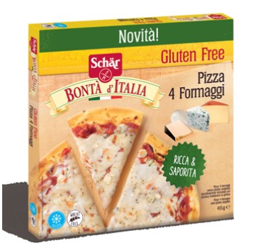 Schar Surg Pizza 4formag 415g