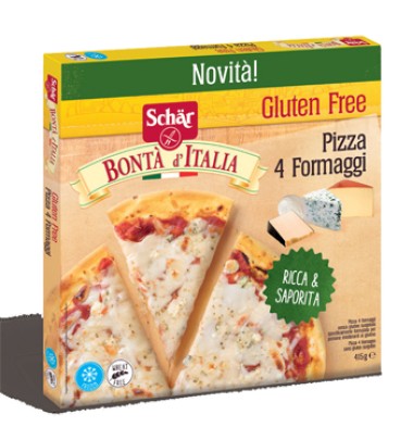 Schar Surg Pizza 4formag 415g