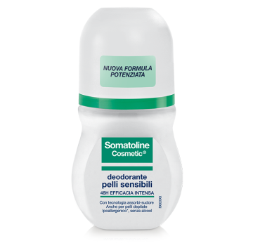 Somatoline Cosmetic Linea Deodorante Pelli Sensibili Roll-on 50 ml