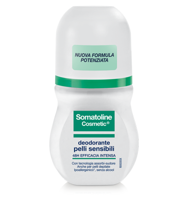 Somatoline Cosmetic Linea Deodorante Pelli Sensibili Roll-on 50 ml