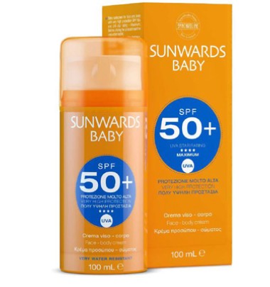 SUNWARDS BABY FACE/BODY SPF50+