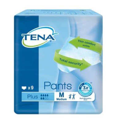 TENA PANTS PLUS PANN M 9PZ 2533