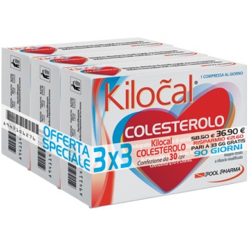 Kilocal Colesterolo 30 compresse -OFFERTISSIMA-ULTIMI PEZZI-ULTIMI ARRIVI-PRODOTTO ITALIANO-