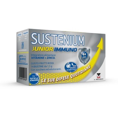 Sustenium Immuno Junior 14 bustine -OFFERTISSIMA-ULTIMI PEZZI-ULTIMI ARRIVI-PRODOTTO ITALIANO-