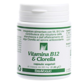 VITAMINA B12+CLORELLA 60CPS