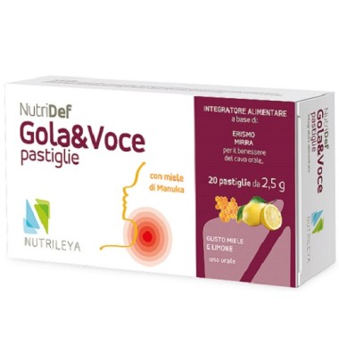 NUTRIDEF GOLA&VOCE MI/LI20PAST