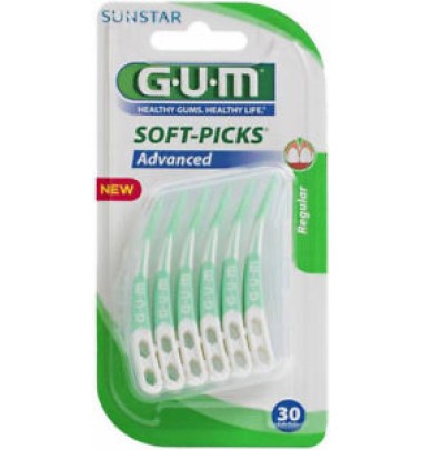 GUM SOFT-PICKS ADVANCED 30PZ