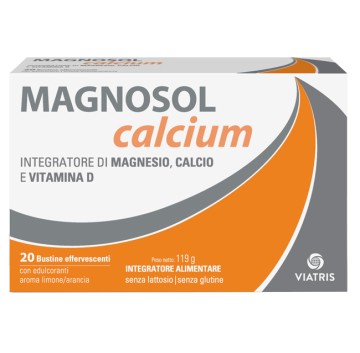 Magnosol Calcium Effervescente 20 Bustine -OFFERTISSIMA-ULTIMI PEZZI-PRODOTTO ITALIANO-