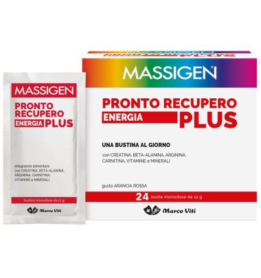 MASSIGEN pronto recupero energia plus 24 bustine