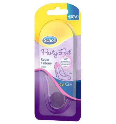 SCHOLLS PARTY FEET GEL ACT R/TA