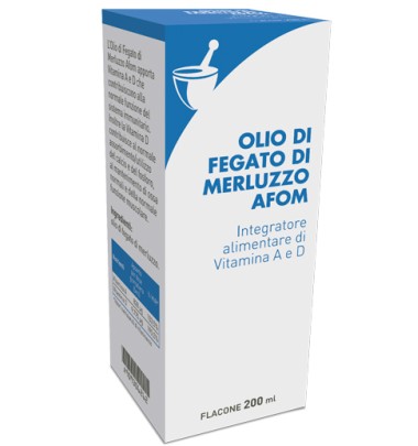 OLIO FEGATO MERL 200ML AFOM