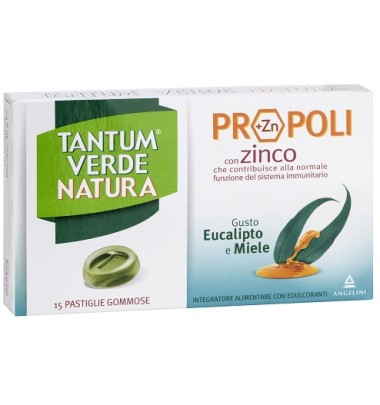 TANTUM VERDE PAST GOMM EUCALIPTO & MIELE -OFFERTISSIMA-ULTIMI PEZZI-ULTIMI ARRIVI-PRODOTTO ITALIANO- 