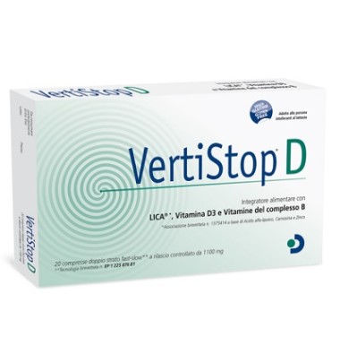 Vertistop D Integratore Alimentare 20 Compresse da 1100 mg