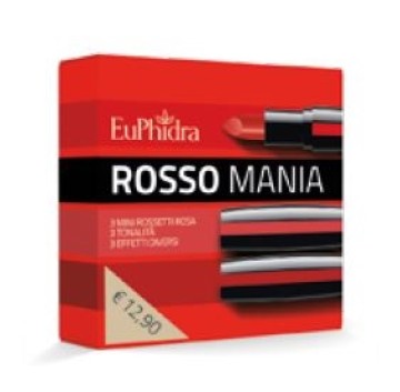 Euphidra Cofanetto Rossetti Rossi Rosso Mania