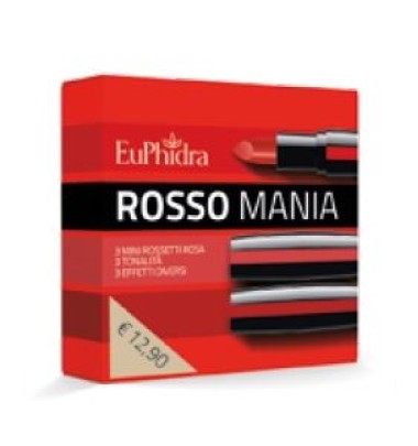 Euphidra Cofanetto Rossetti Rossi Rosso Mania