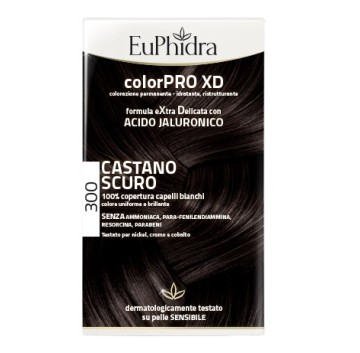 EuPhidra Colorpro XD Tintura Extra Delicata Colore 300 Castano Scuro