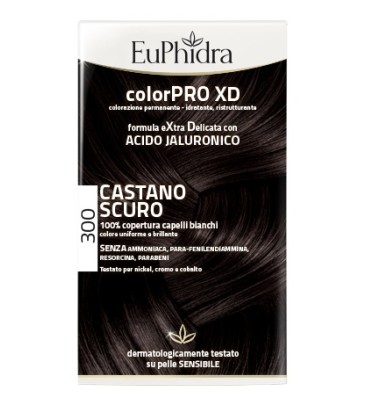EuPhidra Colorpro XD Tintura Extra Delicata Colore 300 Castano Scuro