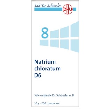 NATRIUM CHLOR 8 D 6  50G CPR SS