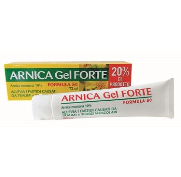Arnica 10% Gel Forte Formula 50 Per Traumi Muscolari 72 ml -OFFERTISSIMA-ULTIMI ARRIVI-PRODOTTO ITALIANO-