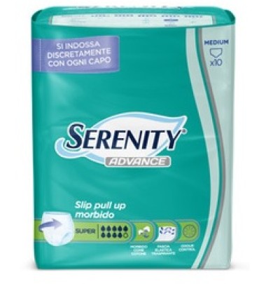 SERENITY PULL UP DRY SUP MED 10P
