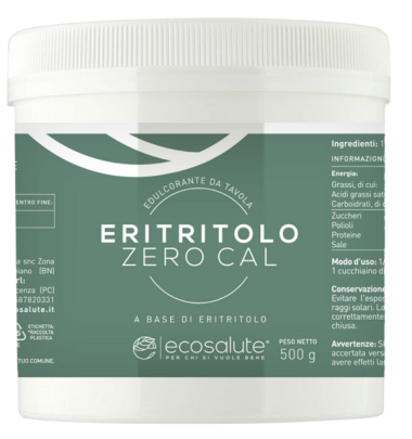 ERITRITOLO ZERO CAL 500G ECOSAL