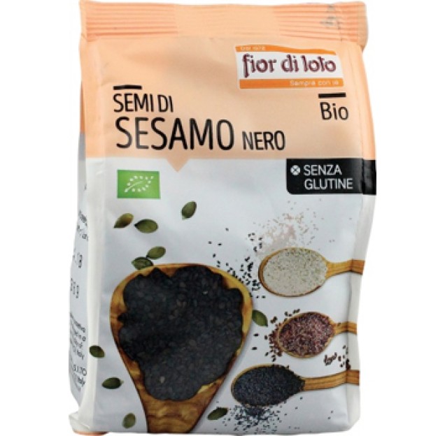 Semi di sesamo nero senza glutine bio 250 g