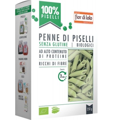 PENNE PISELLI VERDI S/GL 250G