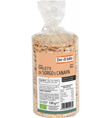 GALLETTE SORGO E CANAPA 120G