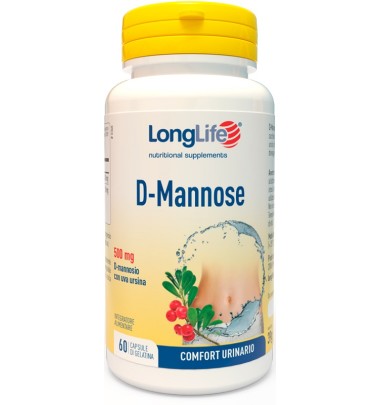 LONGLIFE D-MANNOSE 60CPS