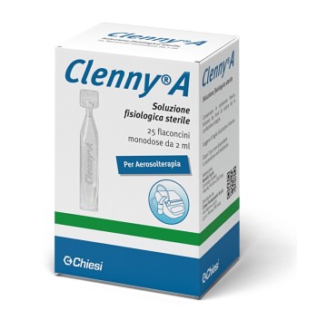 Clenny A Soluzione Fisiologica Sterile 25 flaconcini-OFFERTISSIMA-ULTIMI PEZZI-ULTIMI ARRIVI-PRODOTTO ITALIANO-